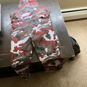 Camouflage overalls